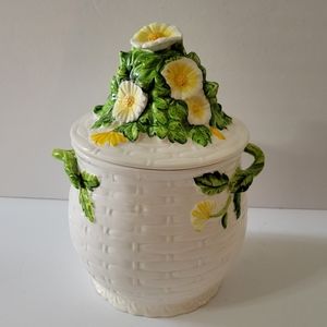 Vintage Geo Z Lefton Cookie Jar